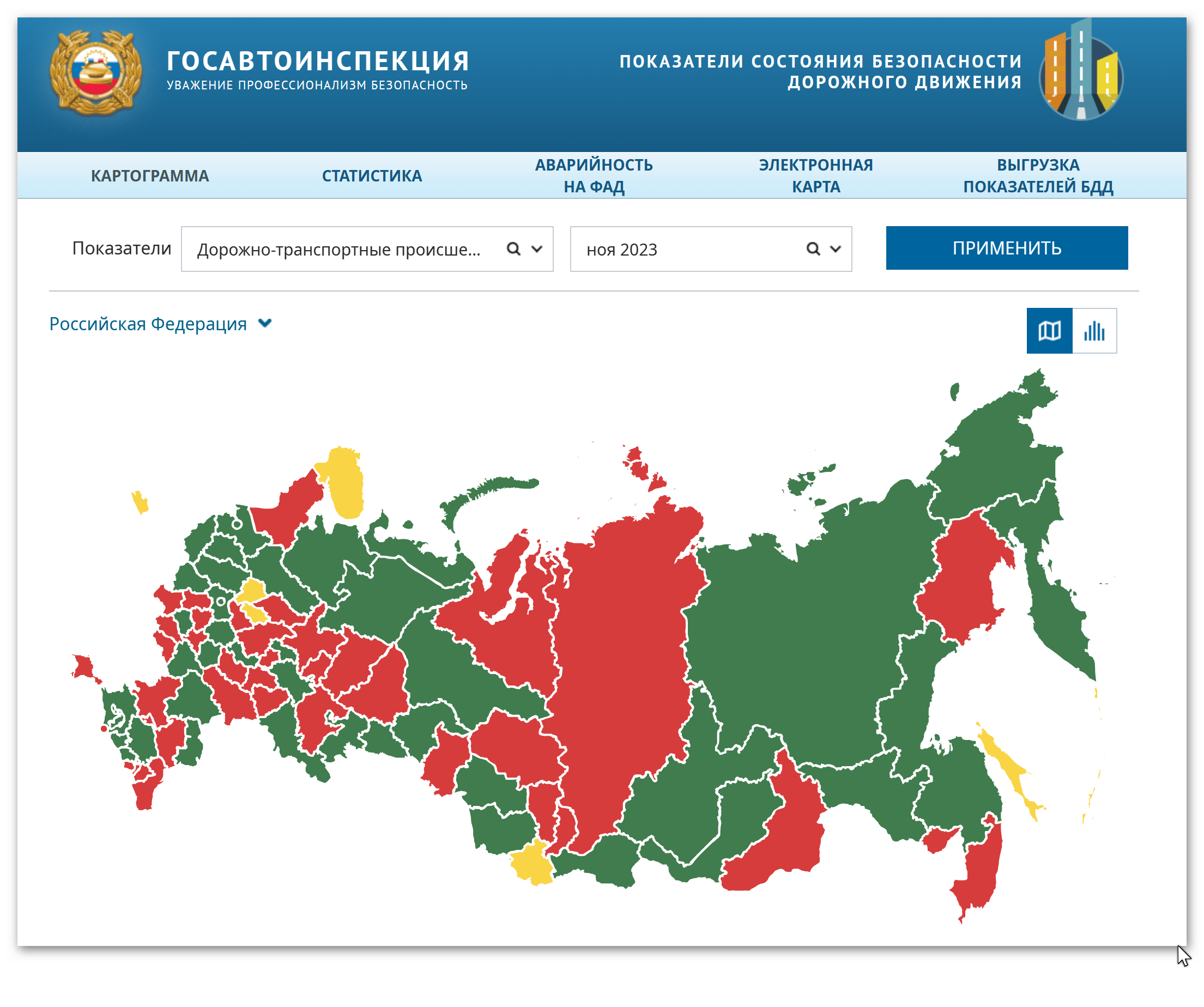 Информация по аварии