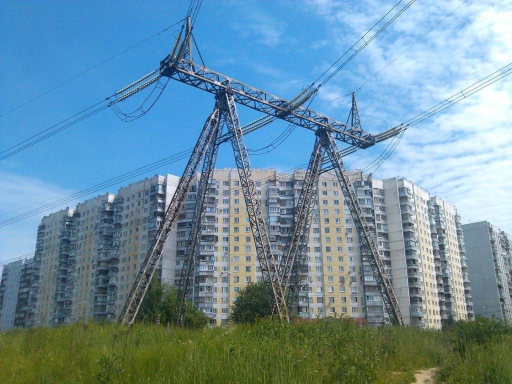 от МКД должна находиться ЛЭП