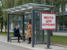 места для курения
