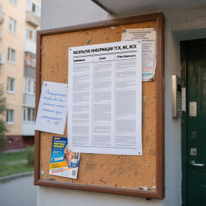 Раскрытие информации ТСЖ Раскрытие информации ТСЖ